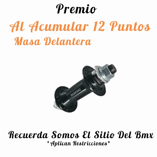 Premio 12 Puntos Masa Delantera