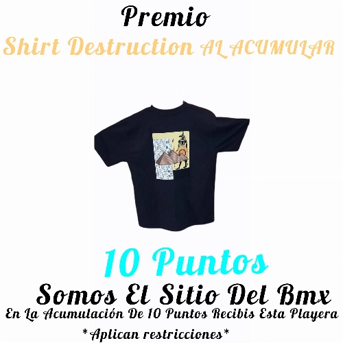 Premio playera 10 puntos